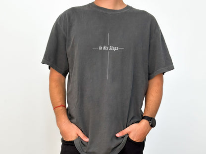 In His Steps Cross Tee