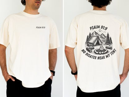 Camping Psalm 91:9 Tee