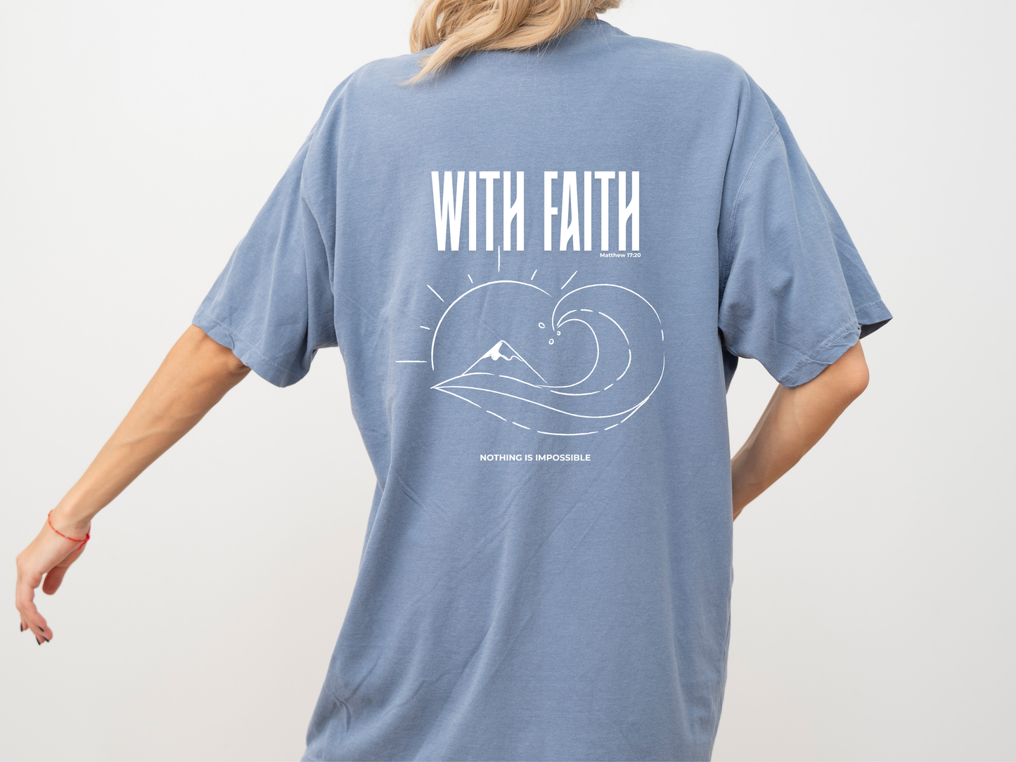Matthew 17:20 Faith Christian Tee -  Online Exclusive