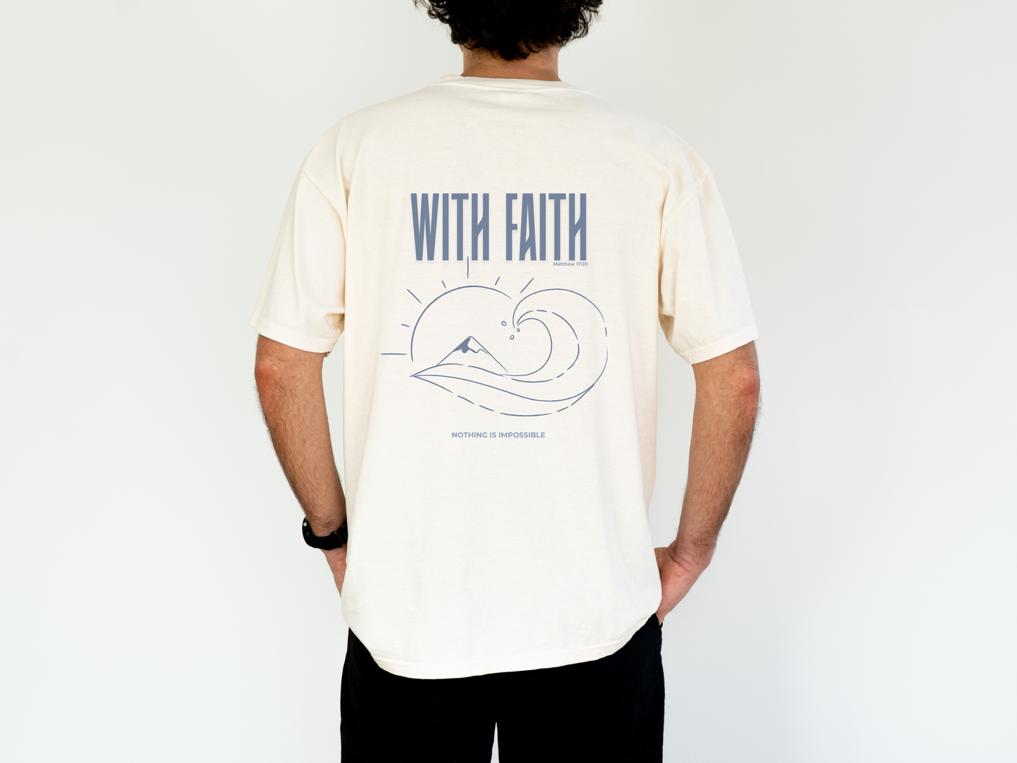 Matthew 17:20 Faith Christian Tee -  Online Exclusive