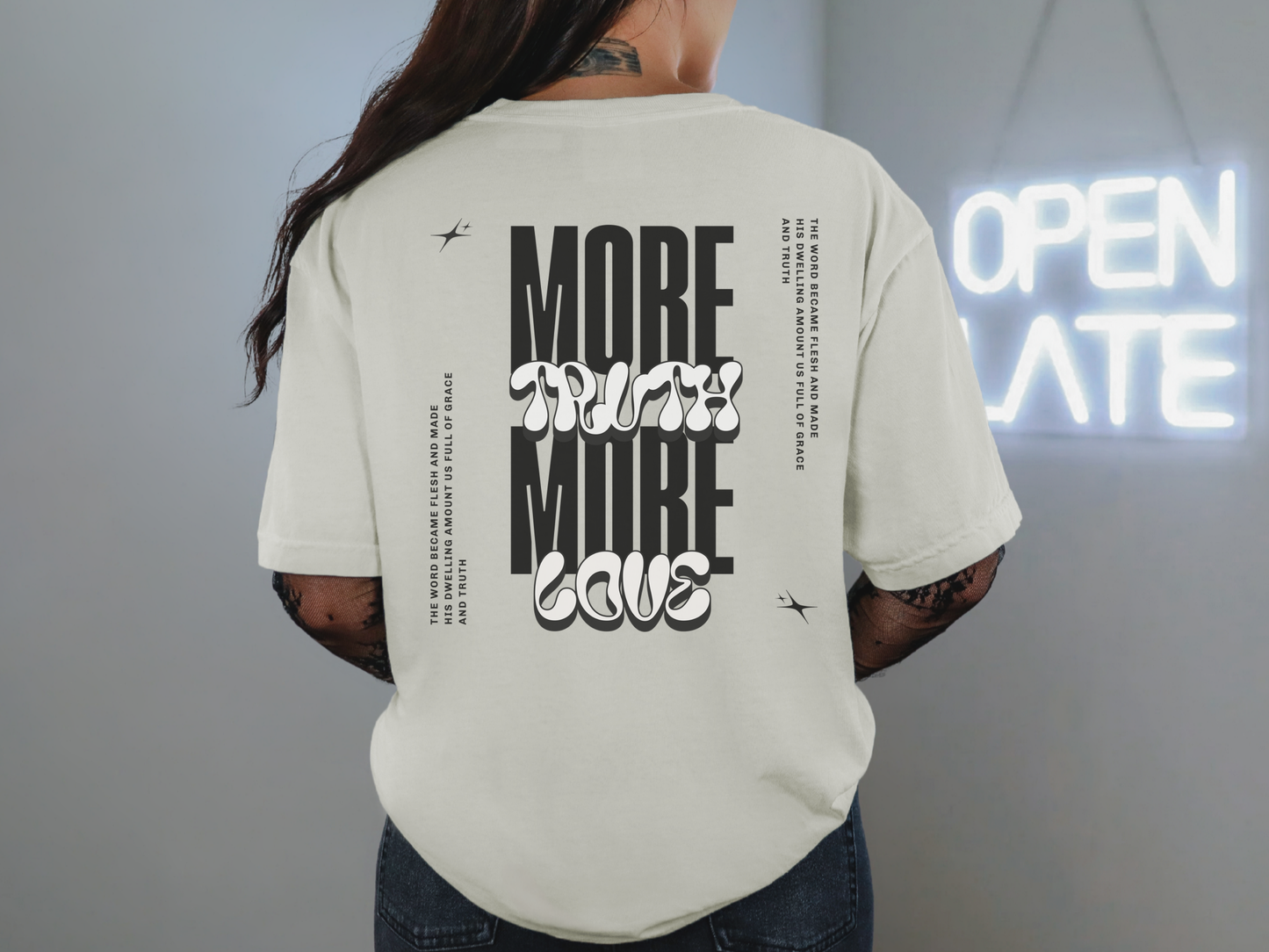 More Truth More Love Tee - Online Exclusive