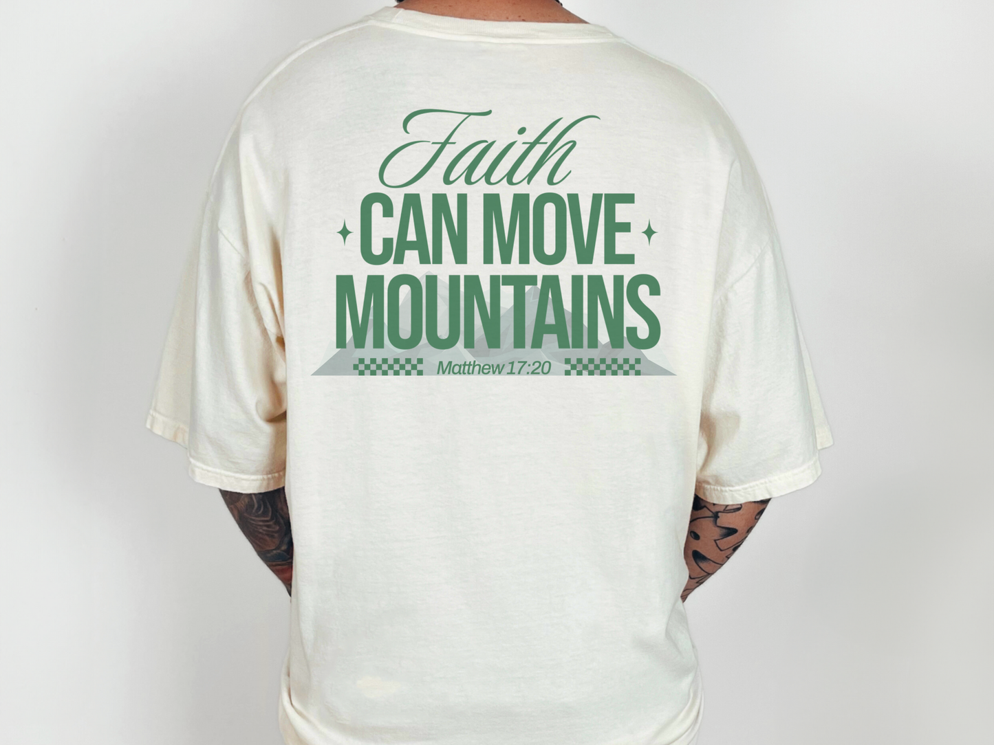 Faith Can Move Mountains Tee - Online Exclusive