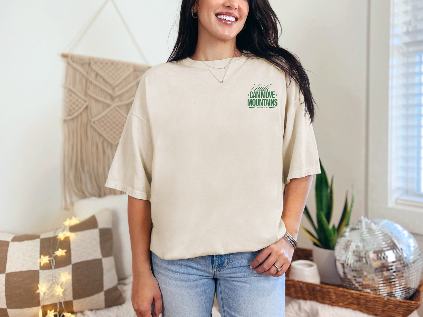 Faith Can Move Mountains Tee - Online Exclusive