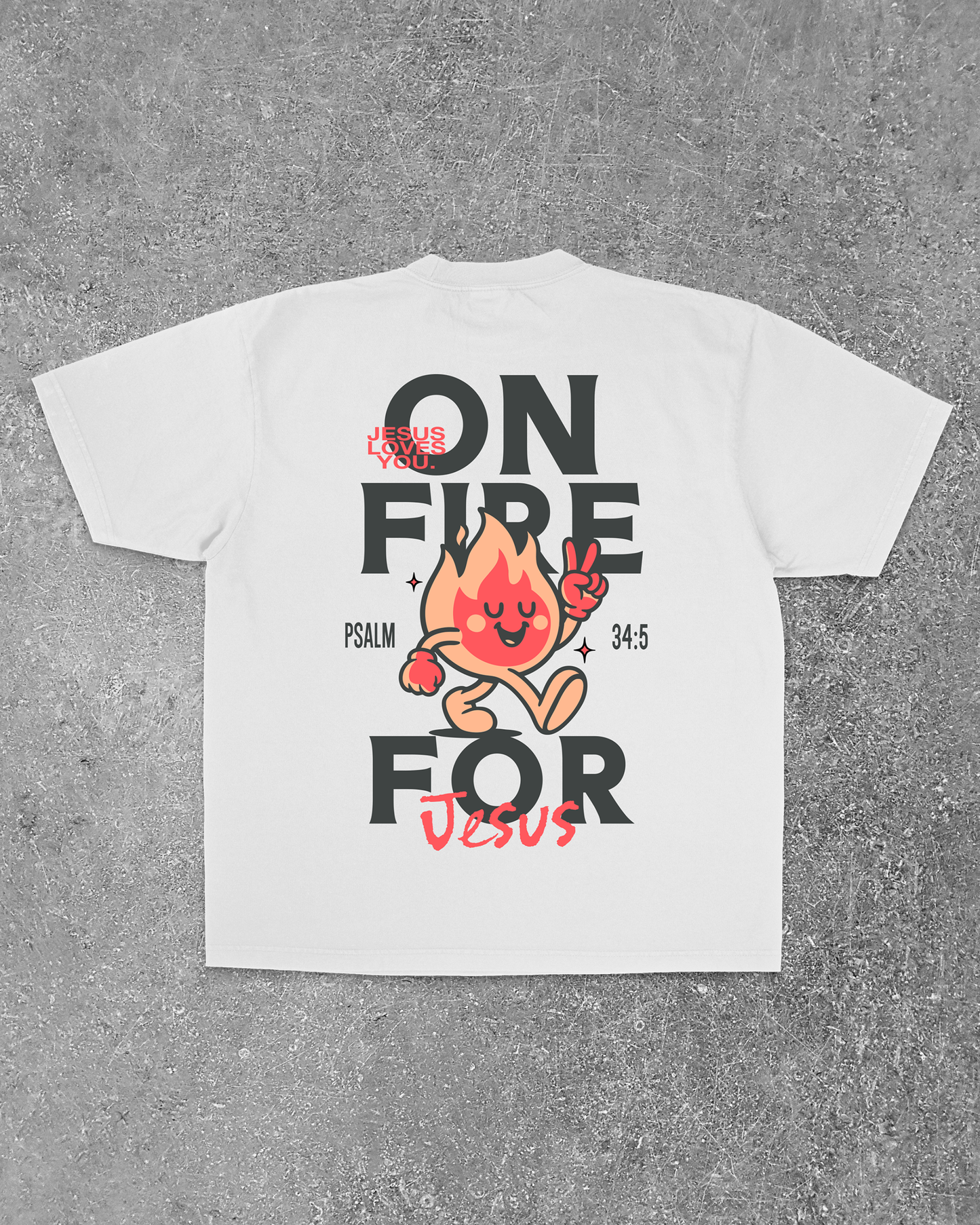 On Fire for Jesus Tee