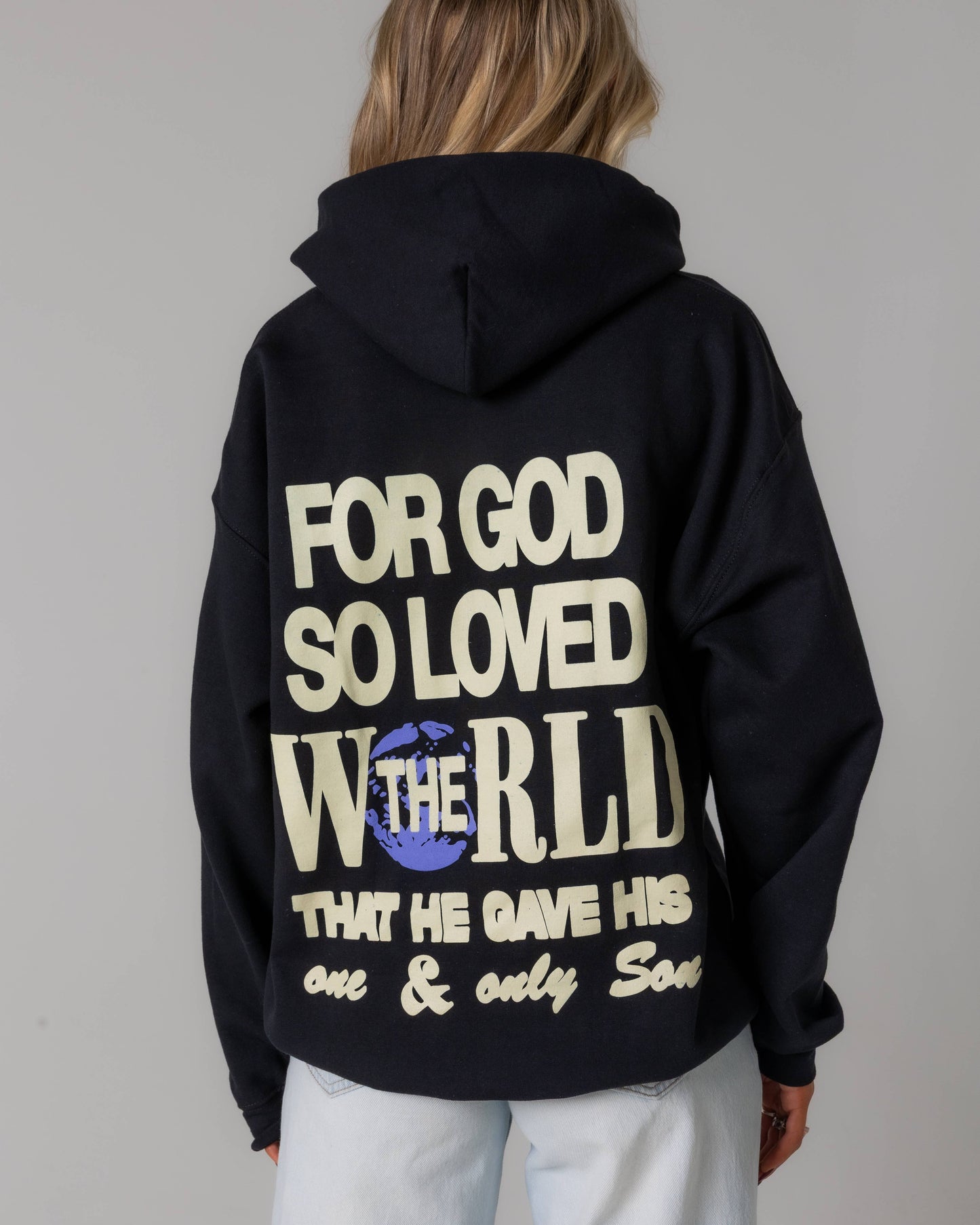 "For God So Loved The World" Hoodie
